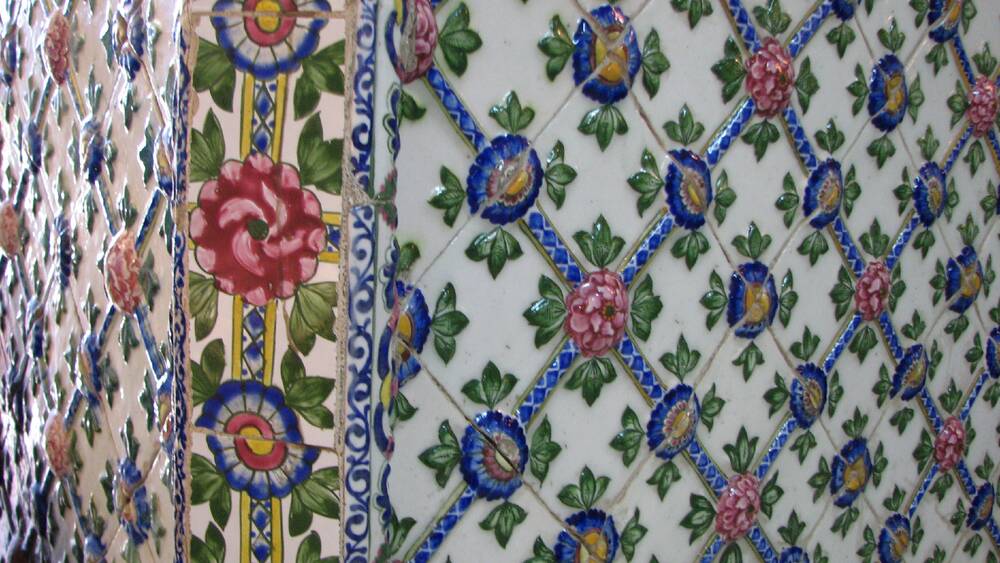 Kashi Haft Rang (Seven-Colored Tiles) of Shiraz